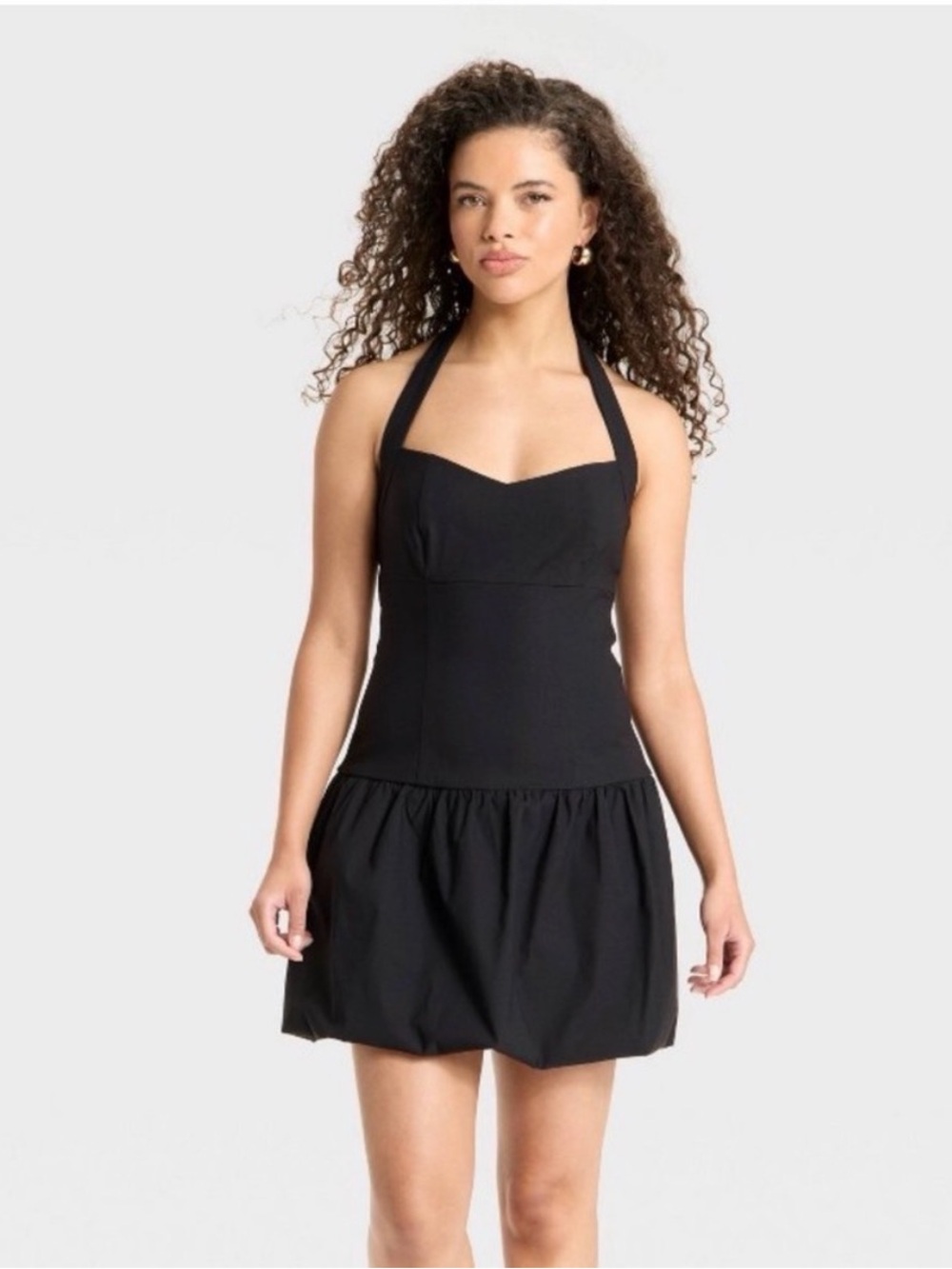 Target Wild Fable Black Bubble Dress